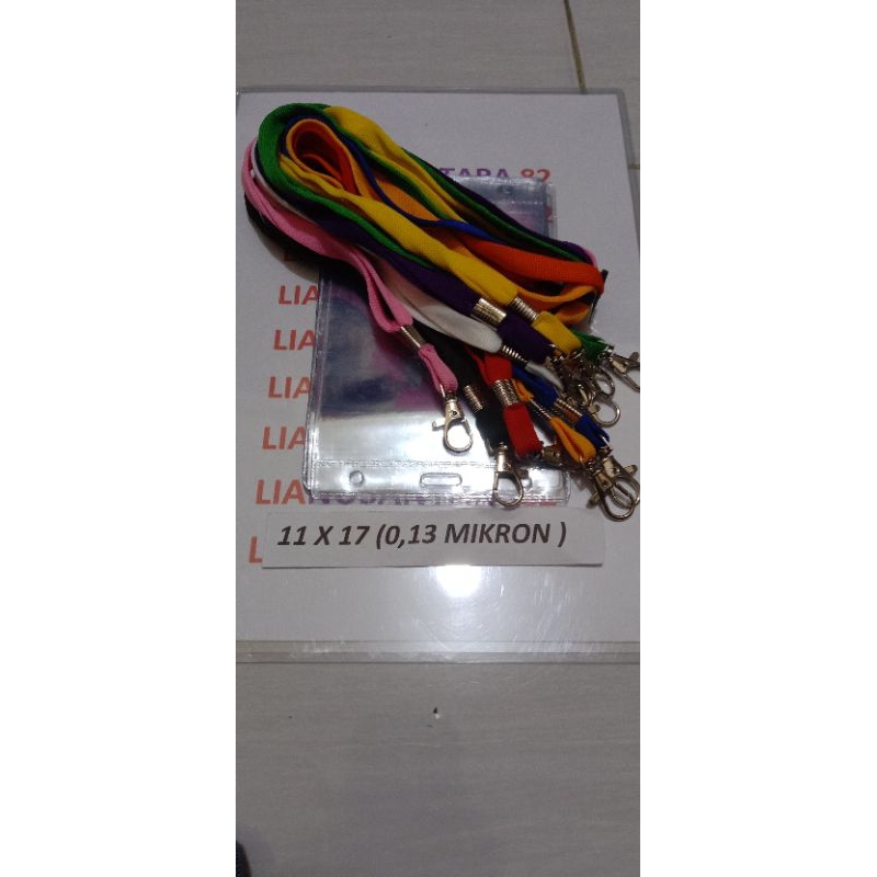 

paket Tali 1cm kait+plastik panitia ukuran 11x17 cm isi paket 10pcs tebal plastik 0, 13 mikron