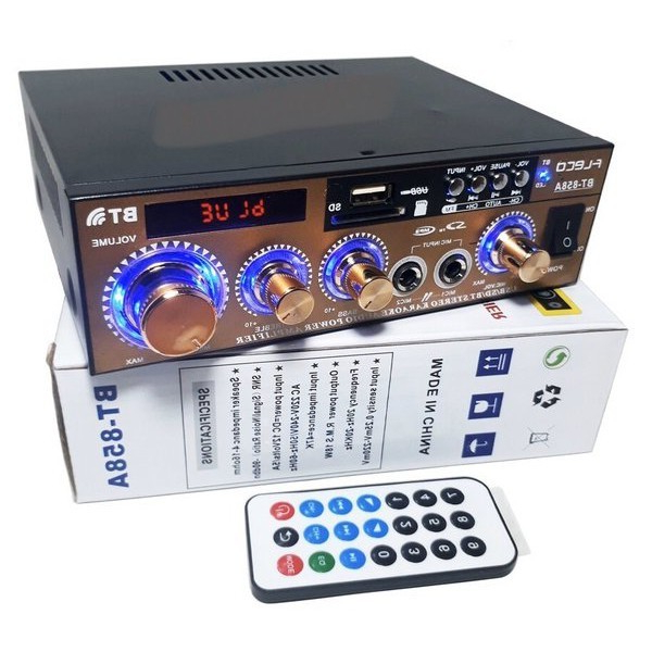 AMPLIFIER AUDIO BT858A SOUND SYSTEM POWER KARAOKE
