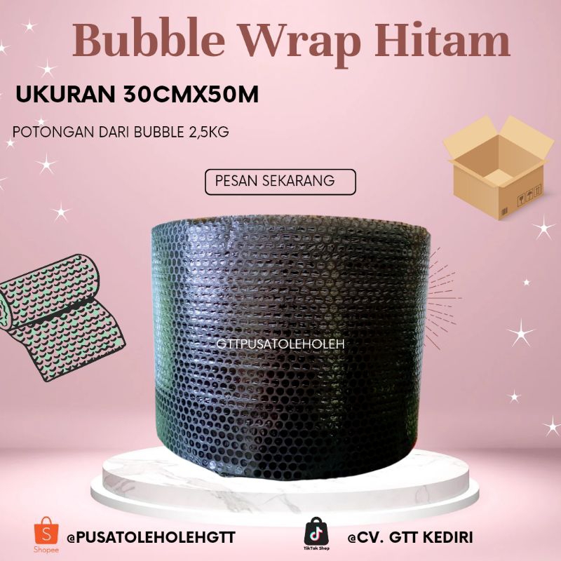 

Bubble Wrap Bening ukuran 30cmx50m (2,5kg) Bubble murah dari potongan 2,5kg