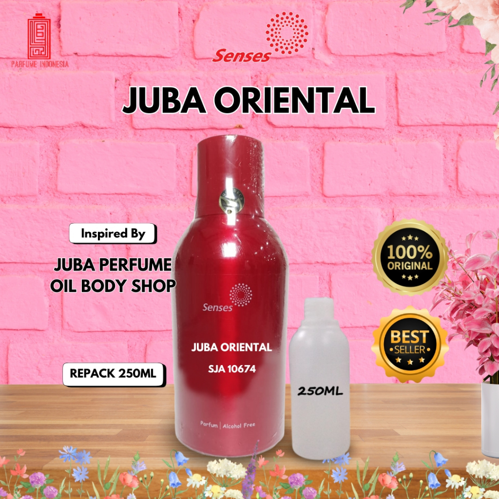 bibit parfum murni JUBA ORIENTAL SJA 10674 | SENSES 250ML REPACK