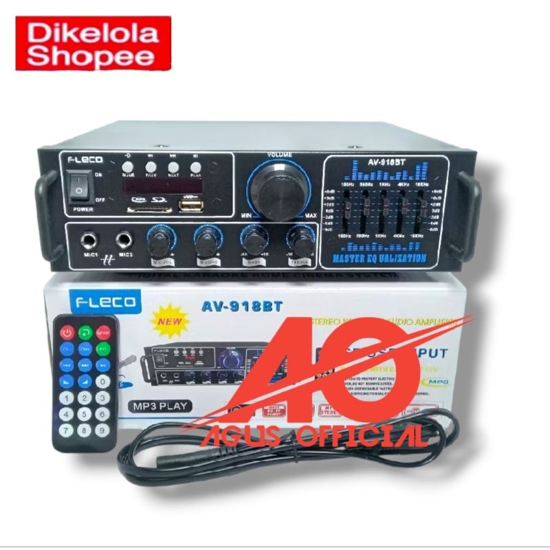 Amplifier Bluetooth DORRAS TYPE:888 DS-299 1200 Watt/Ampli Bluetooth DORRAS Karaoke/Ampli Bluetooth 