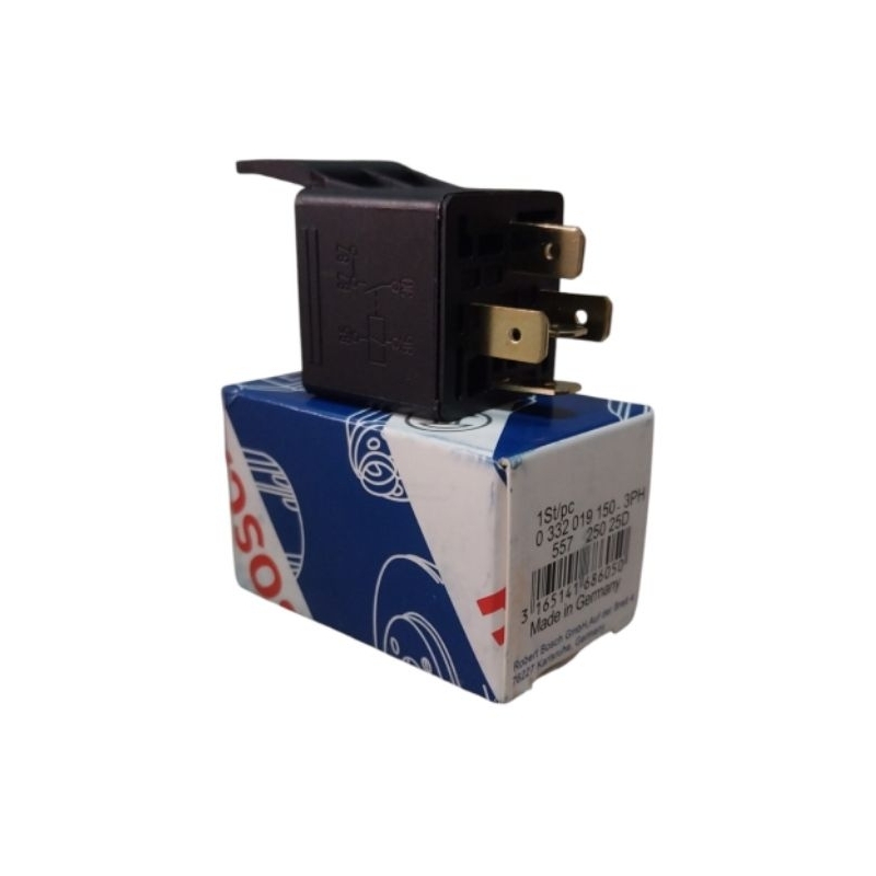 RELAY BOSCH KAKI 5  RELEY KLAKSON LAMPU MOTOR MOBIL RELAY 87 87 30A BOSCH ELEKTRIK
