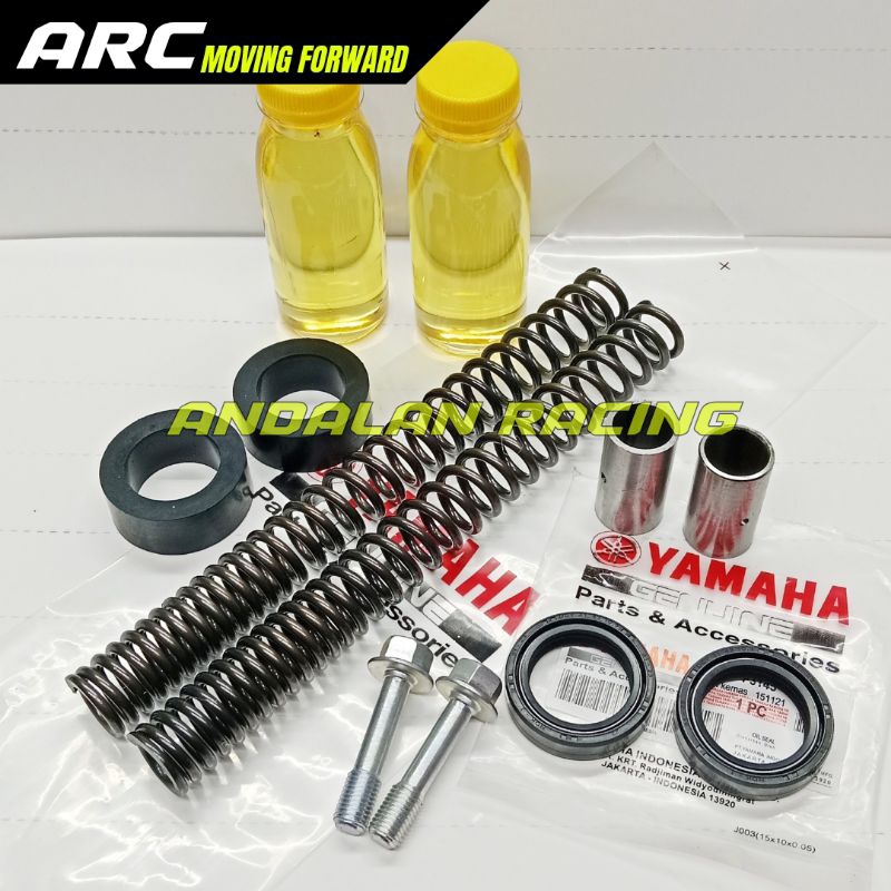 LOWERING KIT PENURUN SHOCK DEPAN AEROX ALPHA AEROX NEW AEROX OLD NMAX NEW NMAX OLD DOWNSIZE NMAX AER