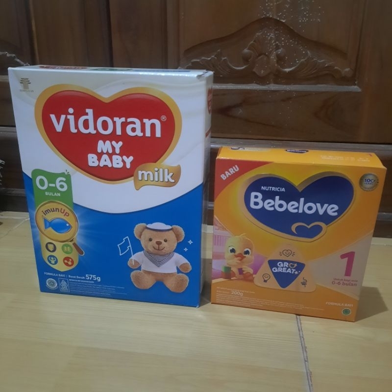 susu vidoran my baby 0-6 bulan || susu bebelove/bebelac 0-6 bulan