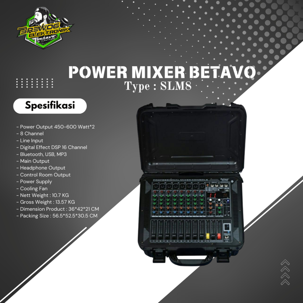 POWER MIXER BETAVO SLM8