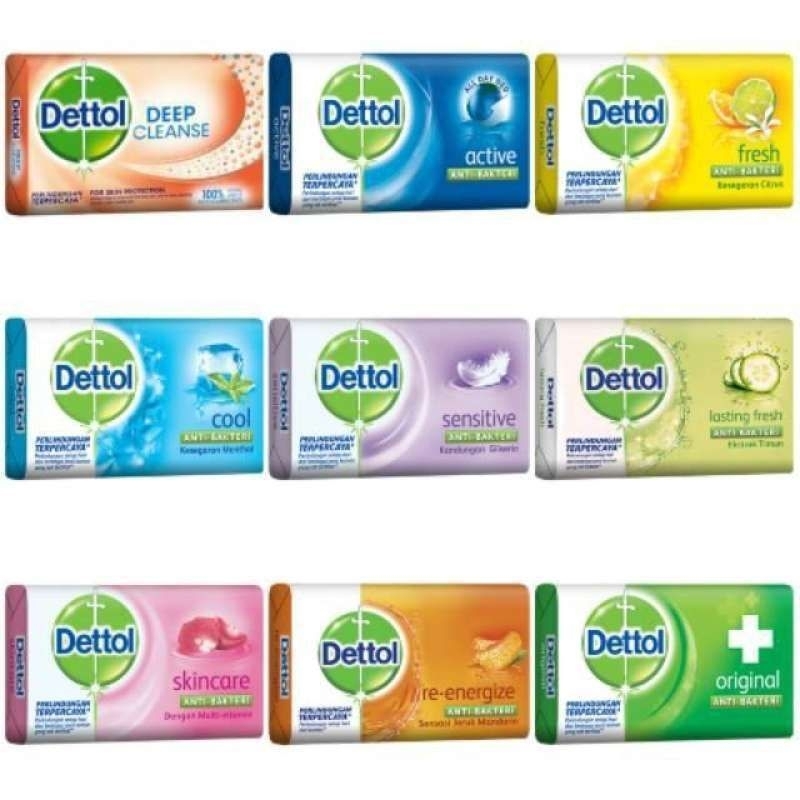 Sabun dettol batang 1dus