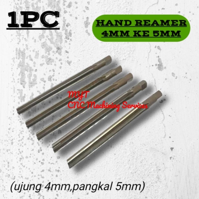 lemer rimer reamer tirus reamer pin 4mm 1:50 hss bukan carbide nachi