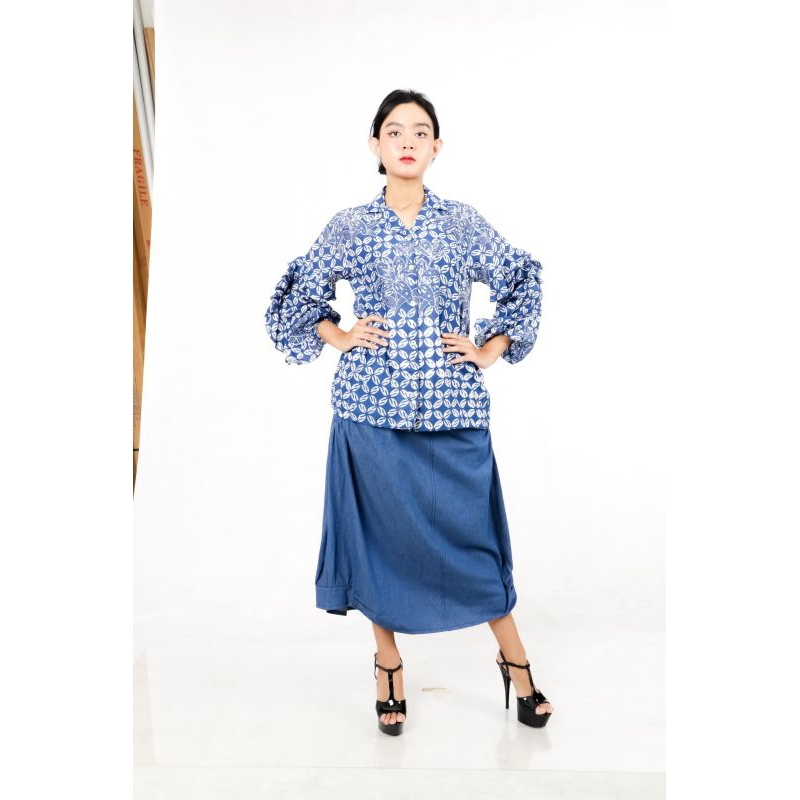 Amarilis Blouse Batik - Batik Widayati