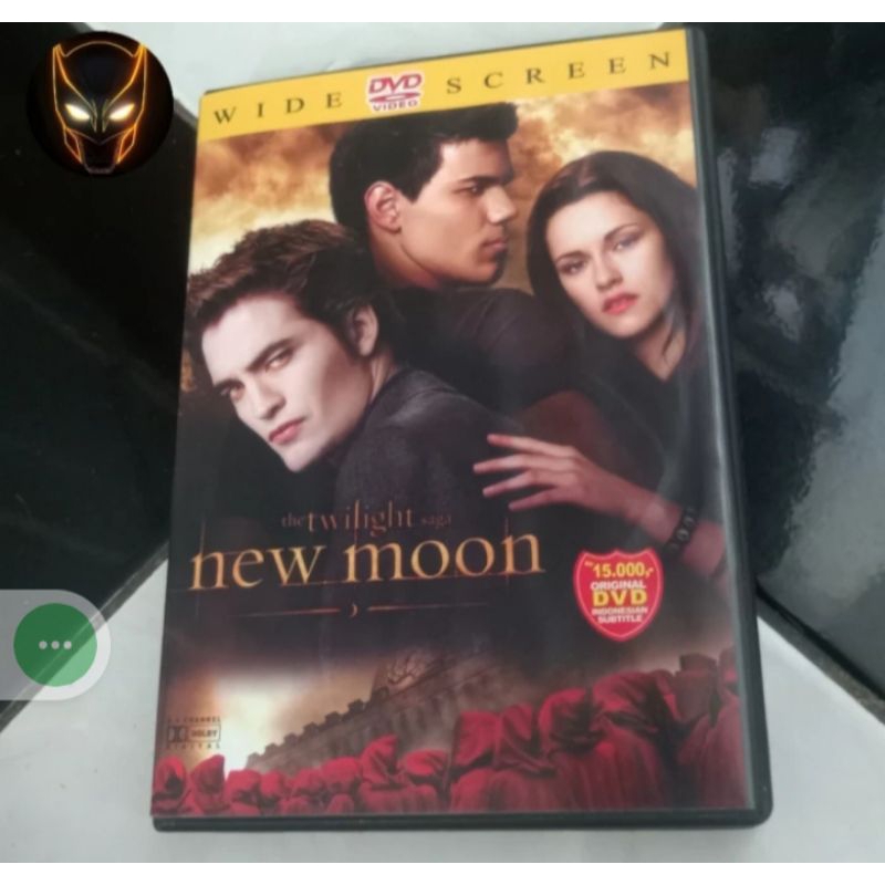 DVD Original New Moon - The Twilight Saga Text Indonesia