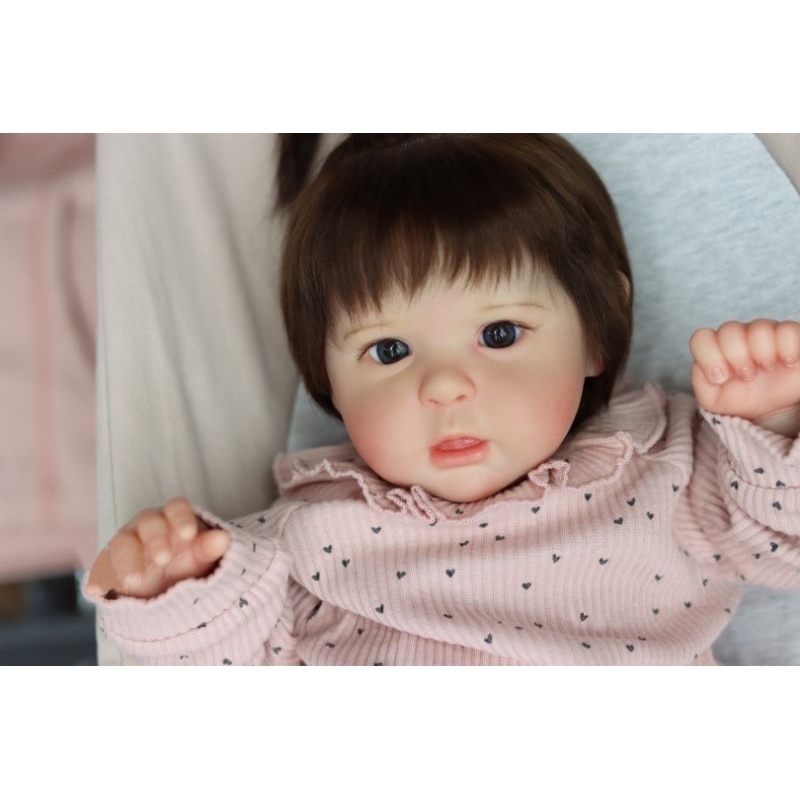 Boneka Reborn Baby Girl Full Silikon