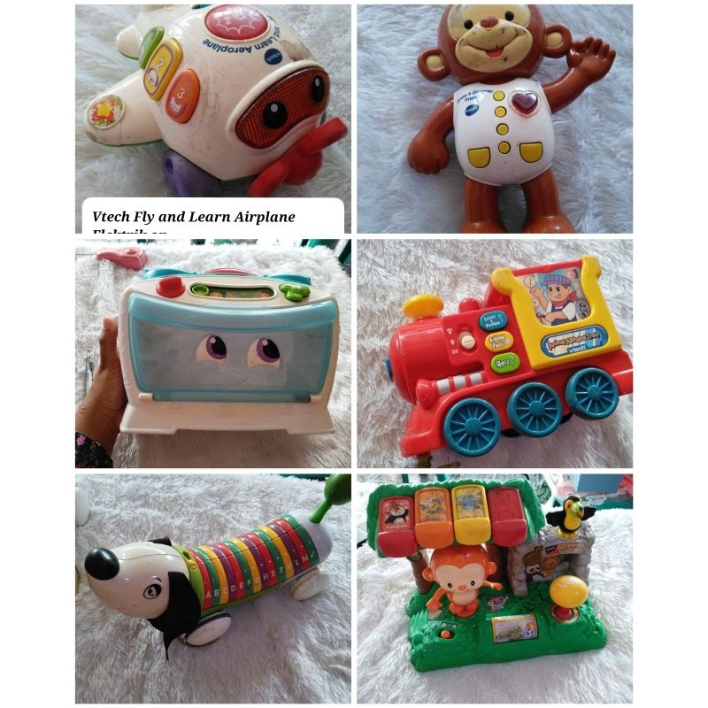 Preloved Mainan Anak Leapfrog Fisher Price Winfun dll