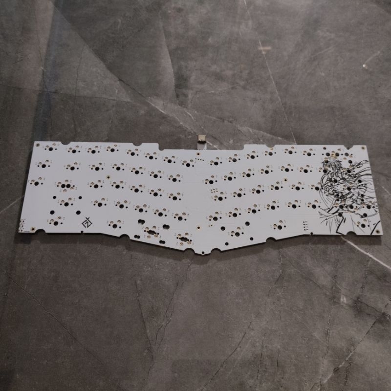 PCB Synthesis60 Alice / Ergo 60% - Hotswap Multilayout (PCB Only) for Mechanical Keyboard