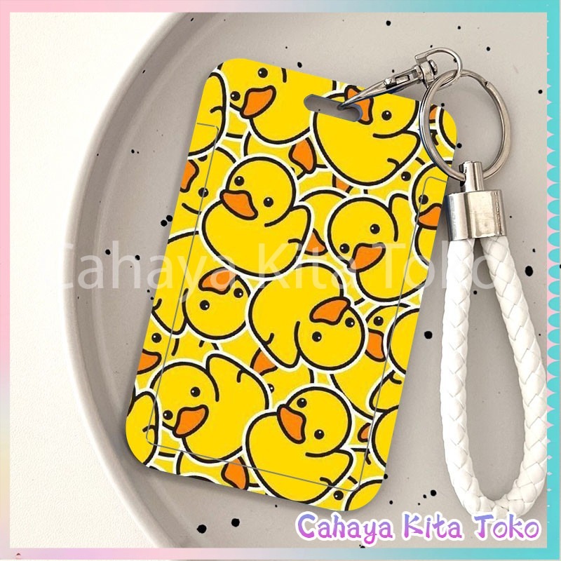 

ID CARD HOLDER/SARUNG KARTU/pesanan Hadiah Khusus/SUPPORT HARGA GROSIR/Berenang Pooh yang lucu dan bebek-bebek kecil