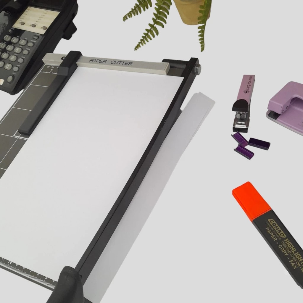 

RB Origin Paper Cutter A4R Dark Grey - Alat Potong Kertas Ukuran A4