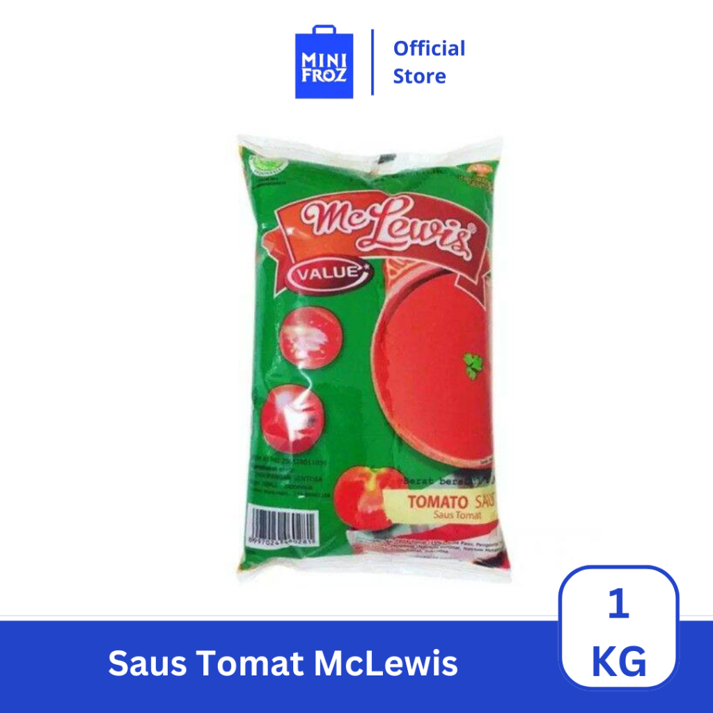 

Saus Tomat Mclewis 1 kg