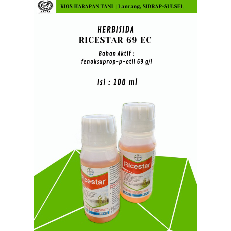 (Herbisida/Racun Rumput) RICESTAR 69 EC isi 100 ml