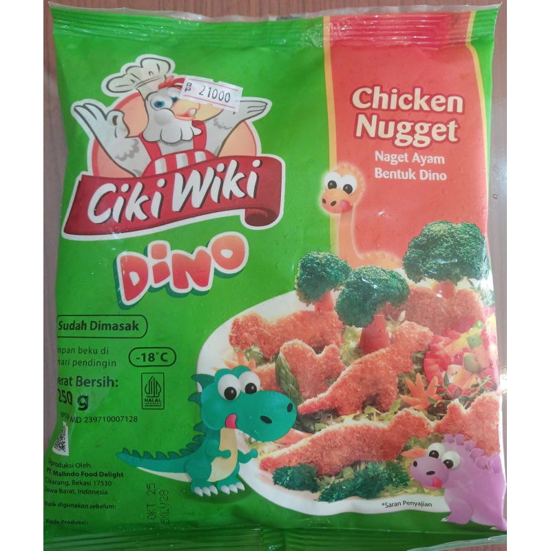 

Poultry Olahan Ciki Wiki Chicken Nugget Dino