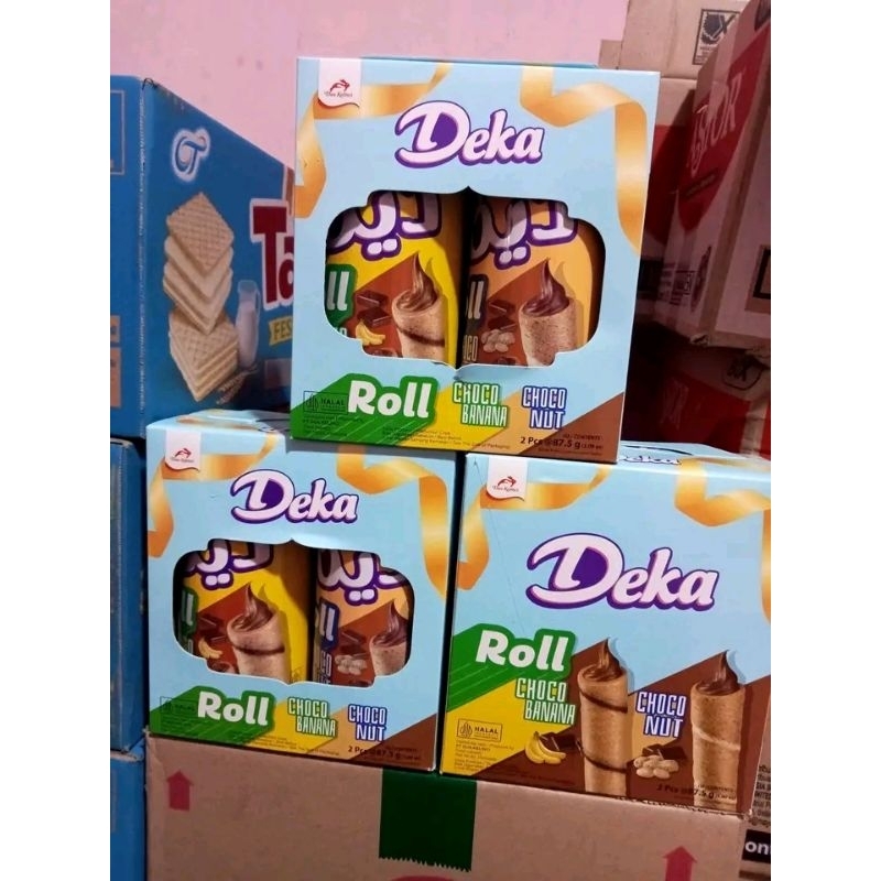 

deka wafer roll edisi idul Fitri 2kaleng x87.5gr edisi idul Fitri 2025