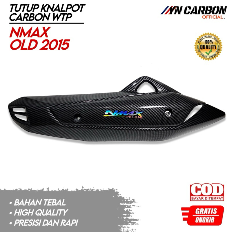 Cover Tutup Knalpot Nmax Old 2015 Carbon Tutup Knalpot Nmax Old 2015 Carbon Tameng Knalpot Nmax 2015