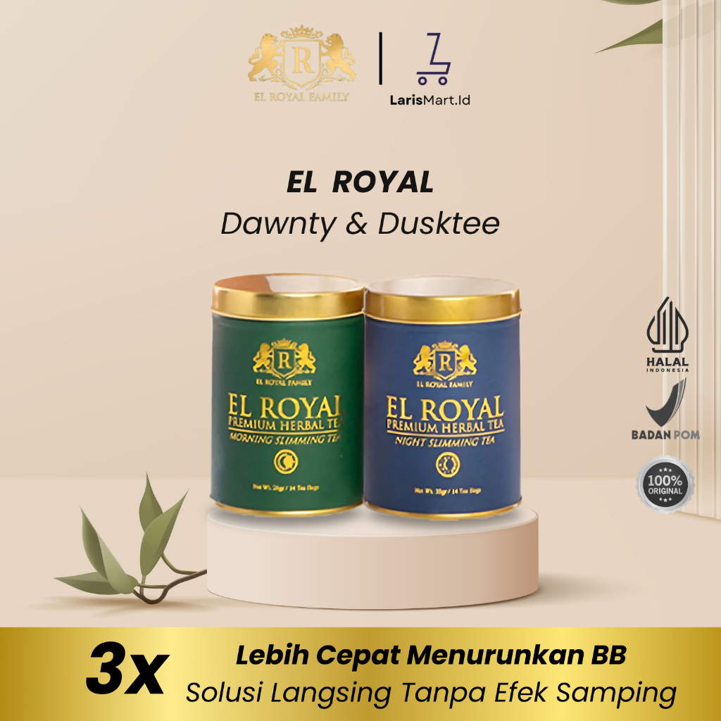 

EL ROYAL Premium Herbal Tea - Paket Night and Morning Tea