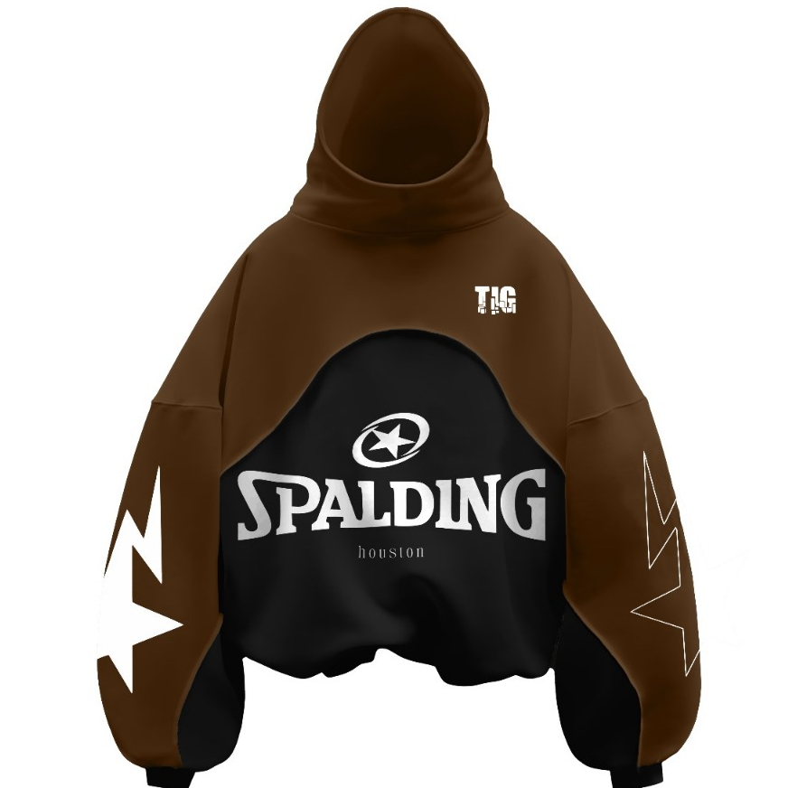 TIG | HOODIE BOXY LAYER  | SPALDING