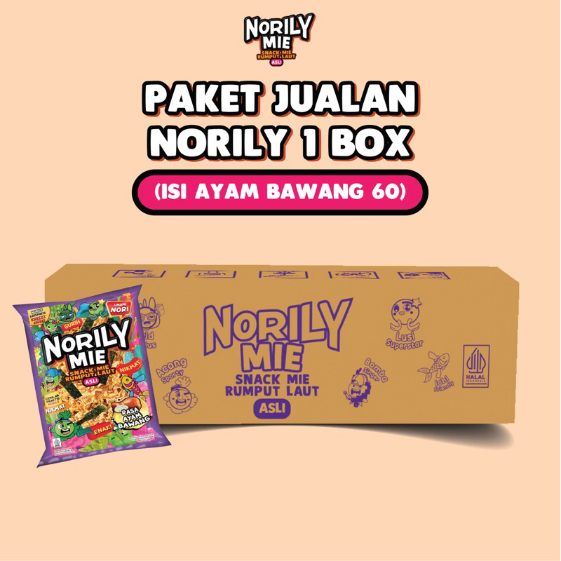 

Paket Jualan Norily 1 Box (isi 60) - Ayam Bawang