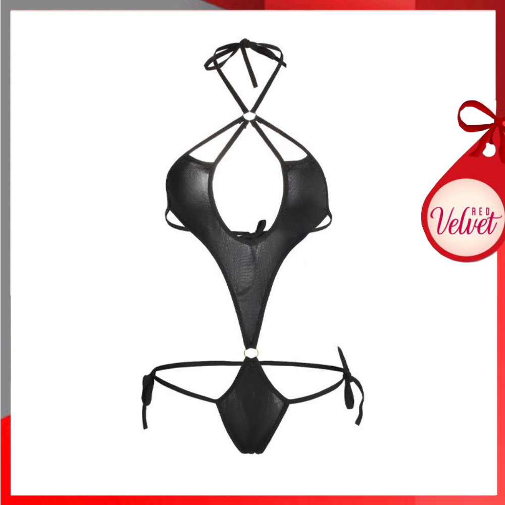 RV® Baju Bodysuits Lingerie Sexy Press Badan Body Fit Wanita Dewasa Gaun Malam Gaya Japanese Jepang 