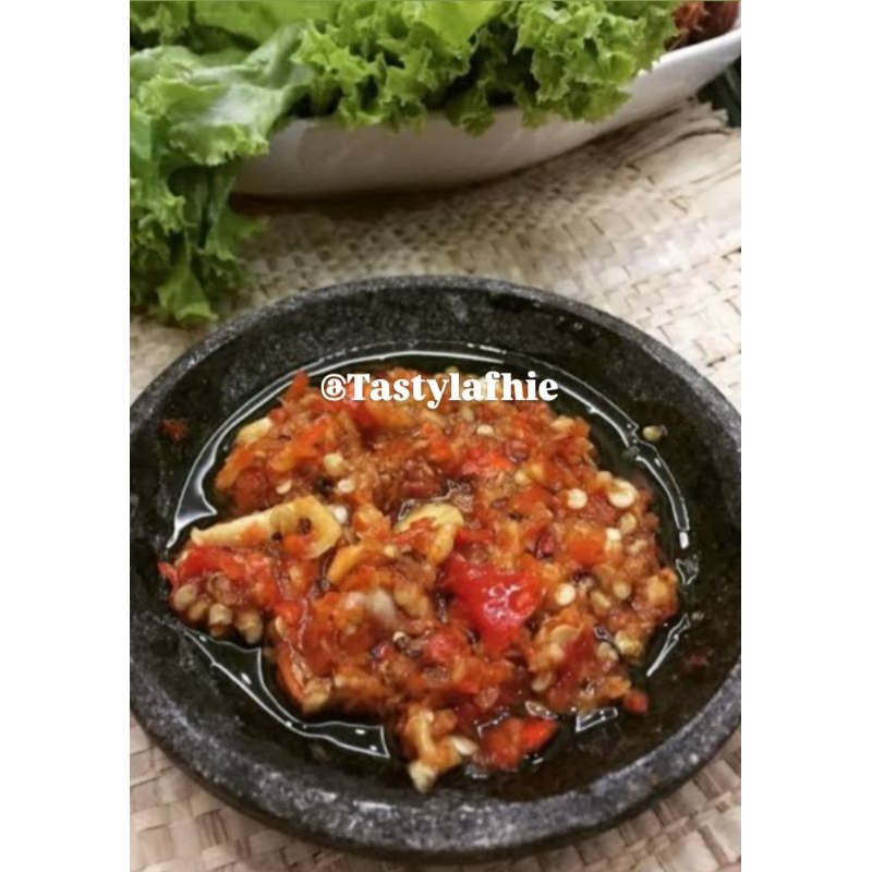 

SAMBAL BAWANG 200 GR, SAMBAL HOMEMADE, SAMBAL RUMAHAN, SAMBAL VIRAL