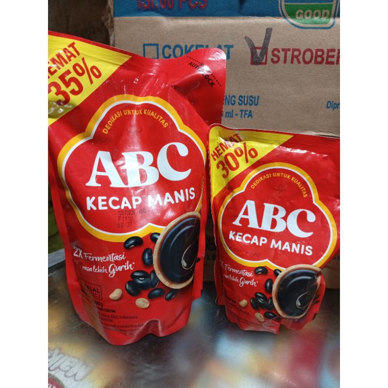 

KECAP MANIS ABC REFILL 600ML DAN 300ML