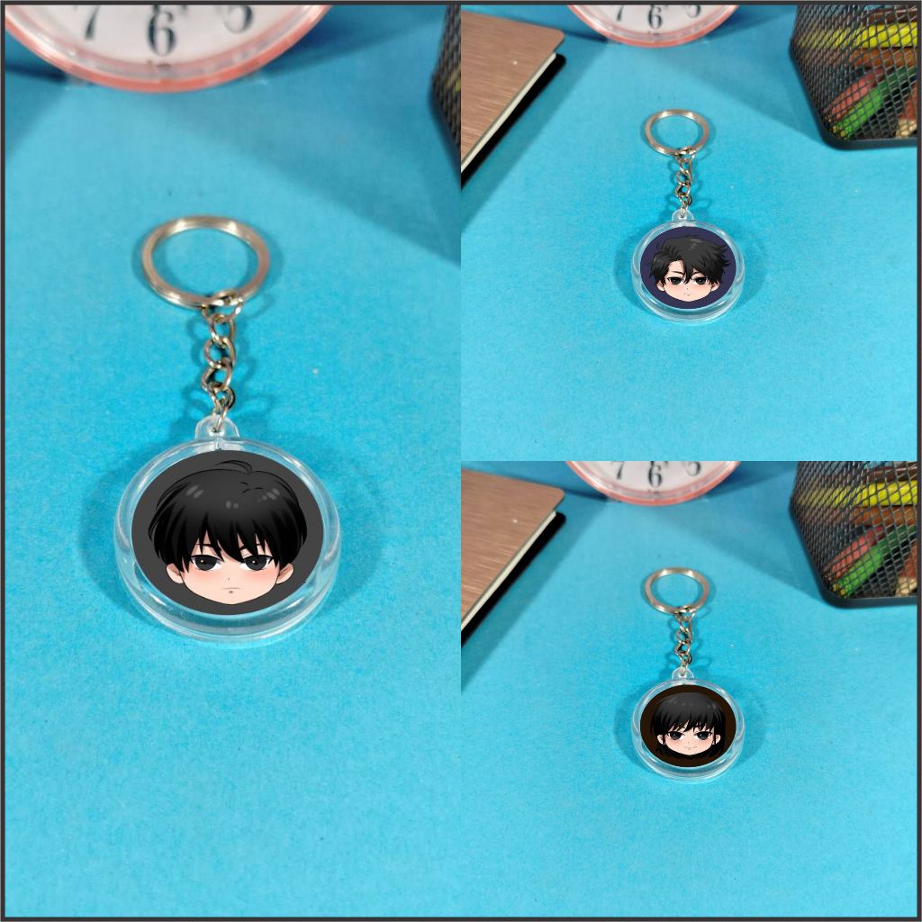 Gantungan Kunci Mini Manhwa Omniscient Reader's Viewpoint - Keychain Kim Dokja Lucu size 32mm Anime