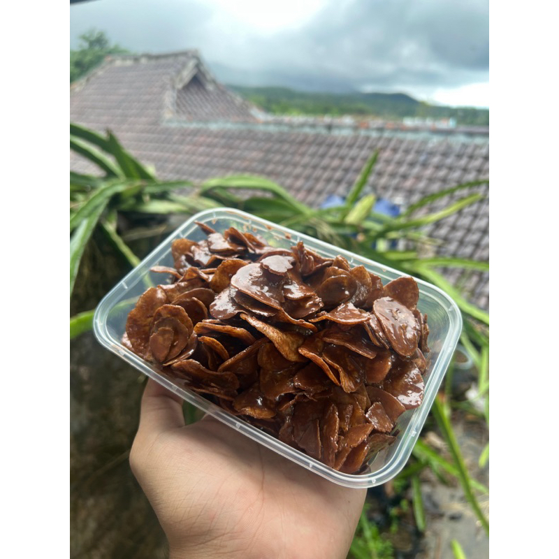 

kripik pisang lumer renyah murah 160g