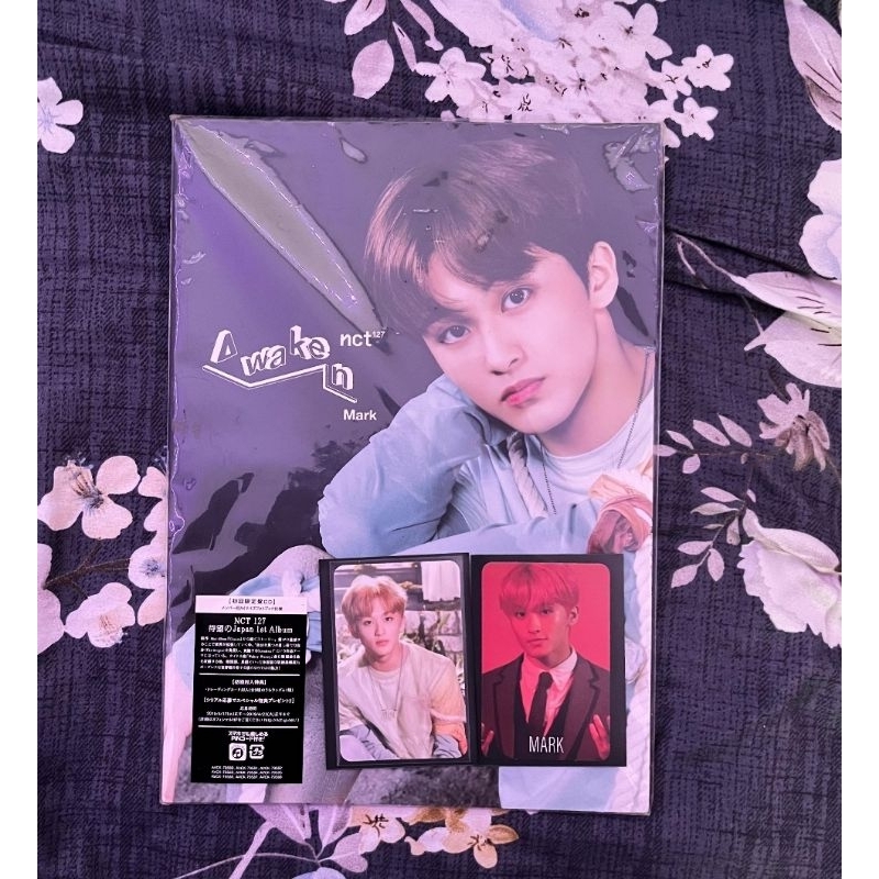 (fullset unsealed) mark lee lp narcissism A ver & album nct 127 awaken cover mark & album only joppi