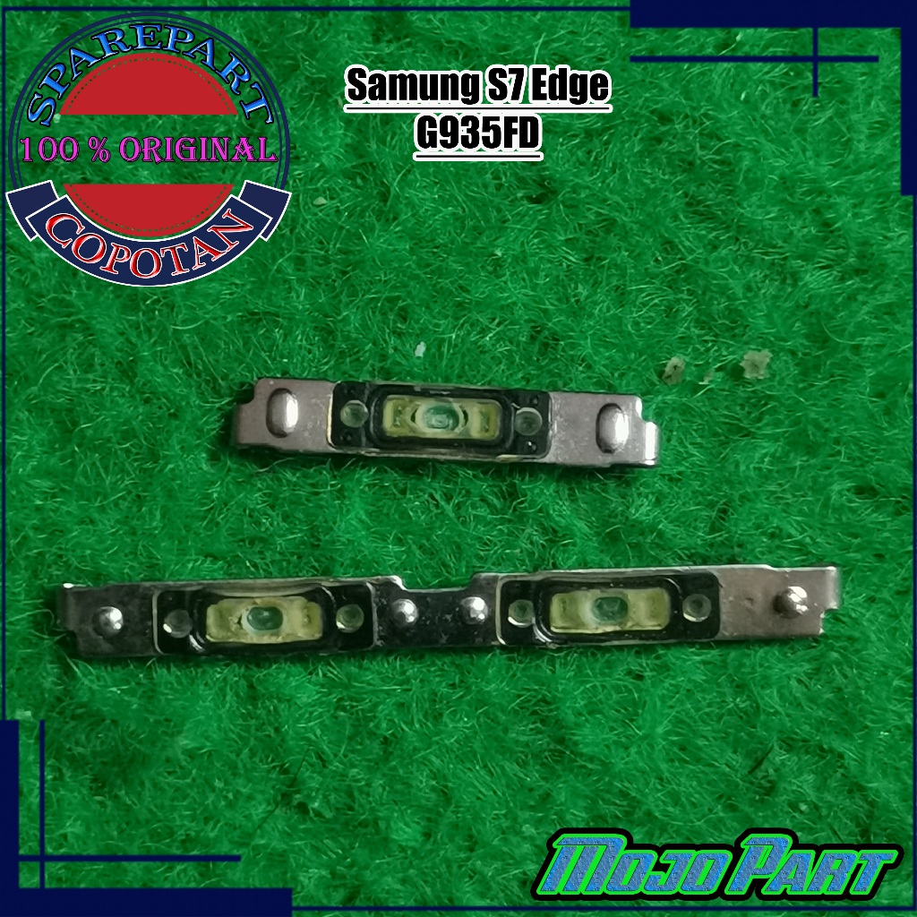 samsung S7 edge - G935FD plat besi penjepit tombol power on off dan volume copotan