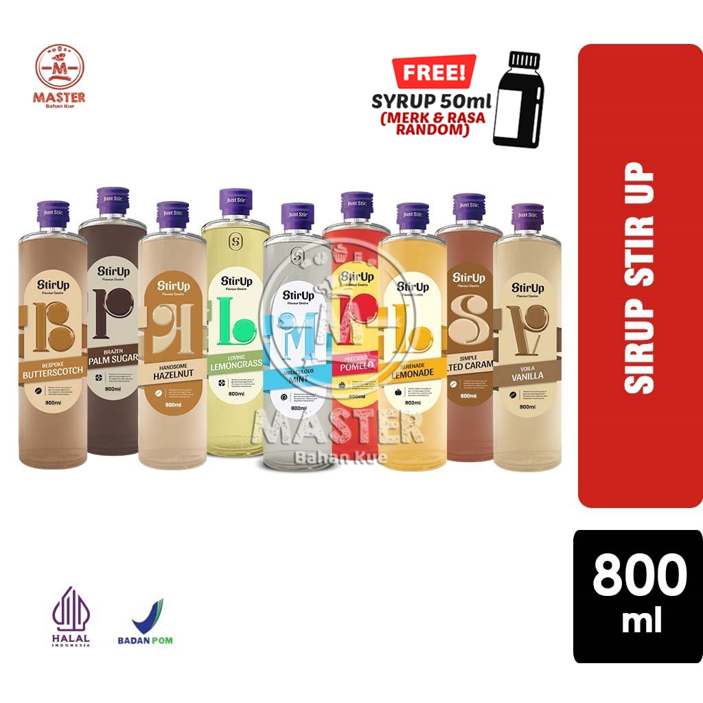 

Sirup Stir Up / StirUp Syrup Aneka Rasa All Varian [1 pcs]