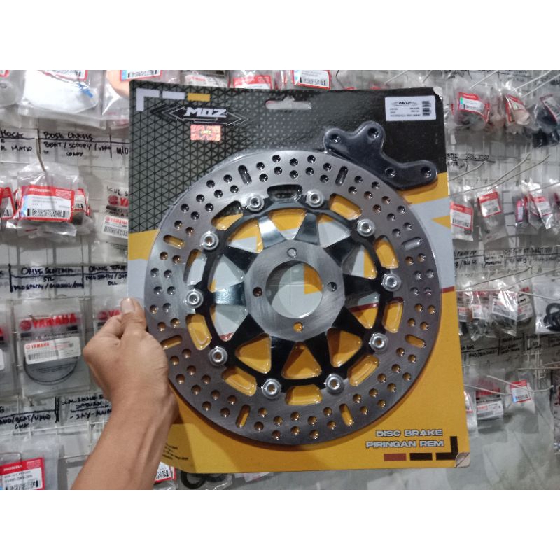 DISC MOZ | Piringan Cakram RX-KING Lebar 300mm + Breaket Cakram Depan RX-KING NEW