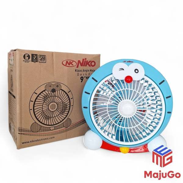 KIPAS ANGIN MEJA NIKO MODEL DORAEMON