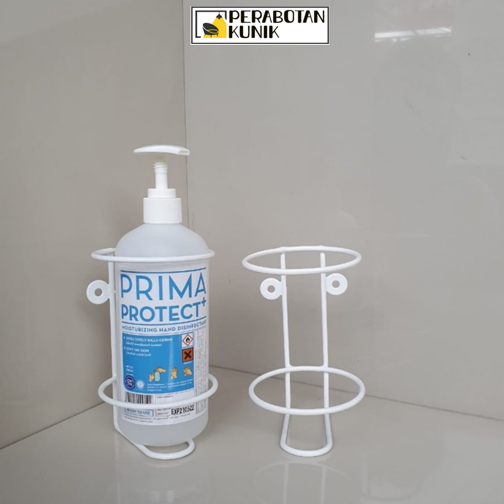 Bracket Hand Sanitizer / Dudukan Hand Sanitizer + fiser