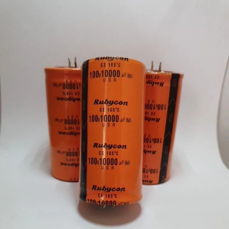 RB Elco 10000UF/100V Rubycon Orange