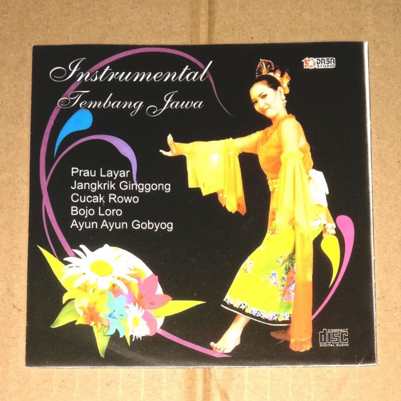 CD INSTRUMENTAL TEMBANG JAWA Prau Layar Jangkrik Ginggong Cucak Rowo Bojo Loro Ayun Ayun Gobyog