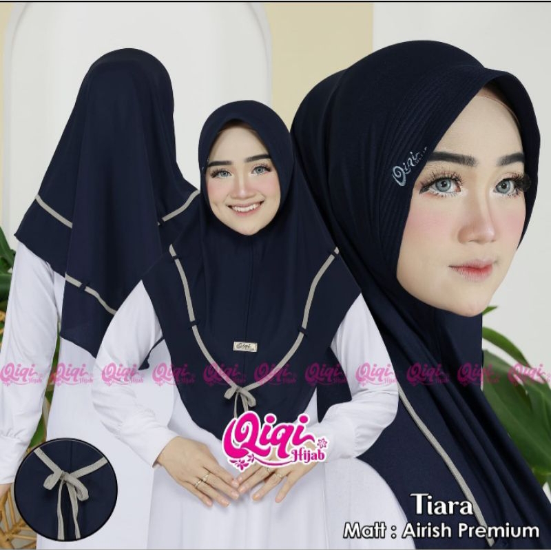 Hijab Instan Qiqi TIARA Hijab Matt Airish Premium