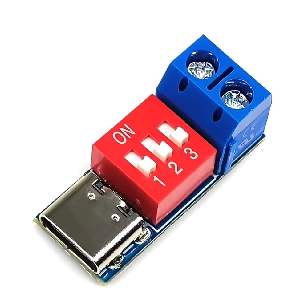 PDSink QC PD Decoy Modul Trigger 5V 9V 12V 15V 20V 100W
