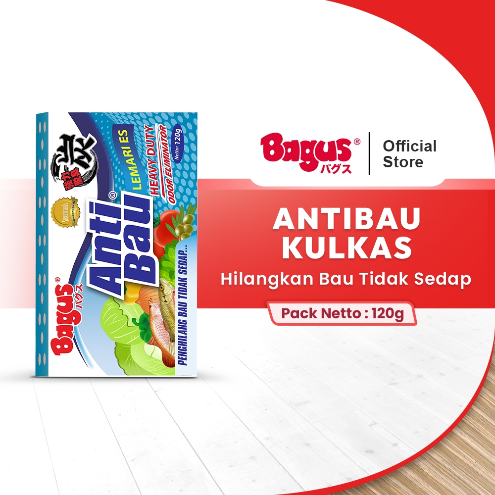 Bagus Anti Bau Lemari Es Kotak 120 gr