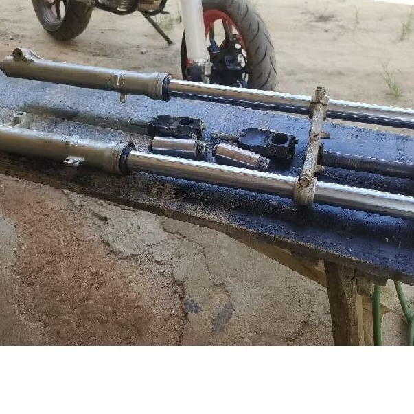 shock depan tele klx L sim3 original copotan