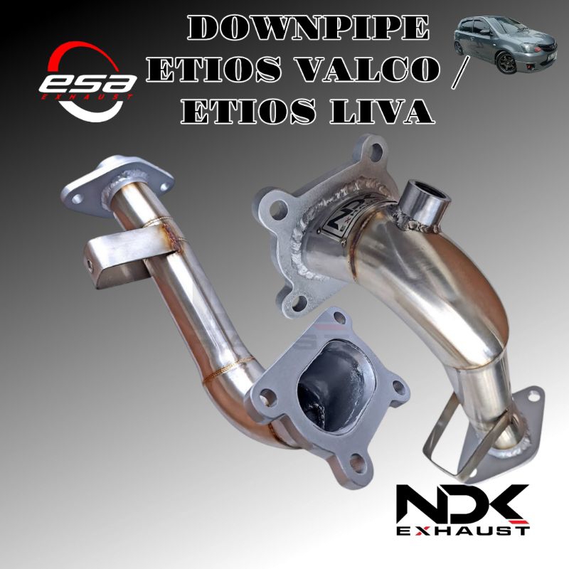 DOWNPIPE ETIOS VALCO ETIOS LIVA NDK EXHAUST DOWNPIPE RACING MOBIL KNALPOT MOBIL RACING