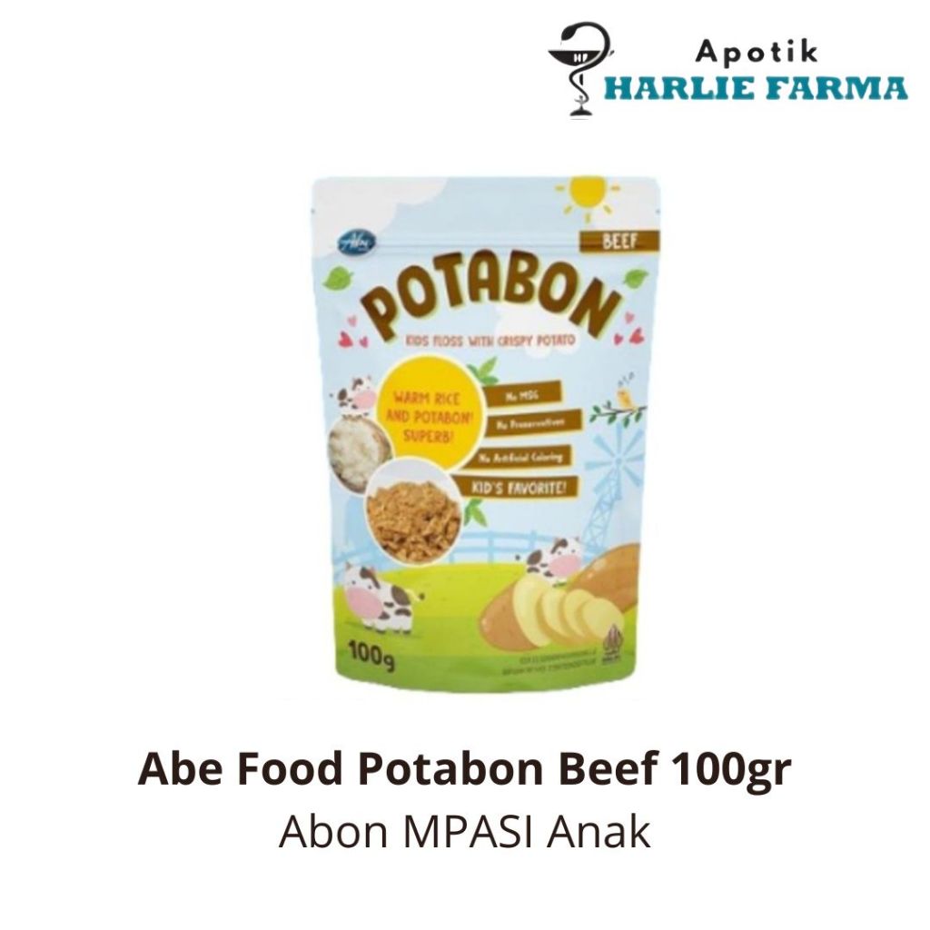 

Abe Food Potabon Beef 100gr - Abon MPASI Anak