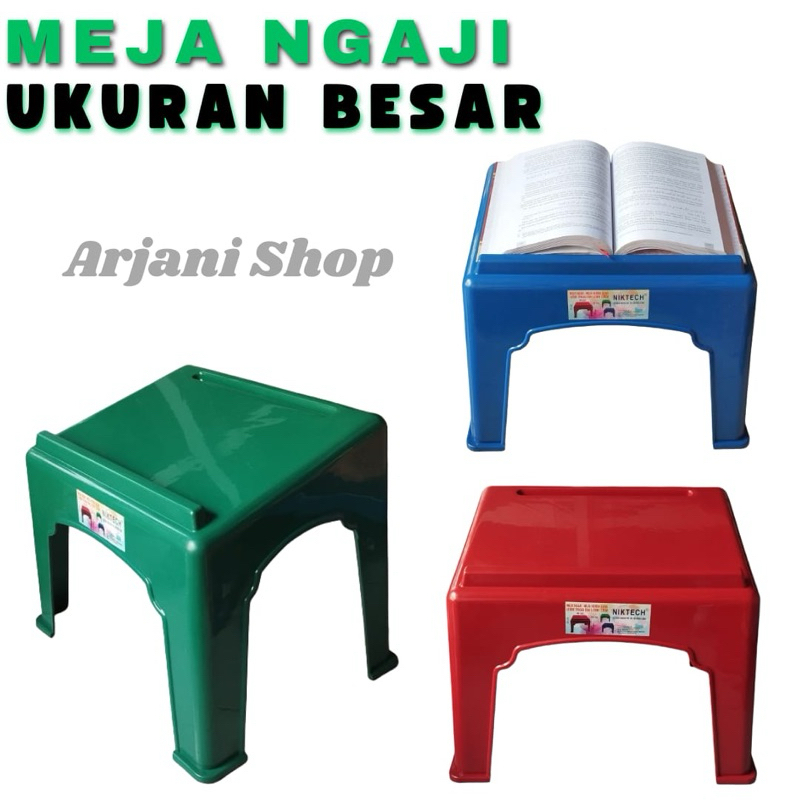 meja ngaji, meja ngaji pelastik, meja ngaji ukuran besar