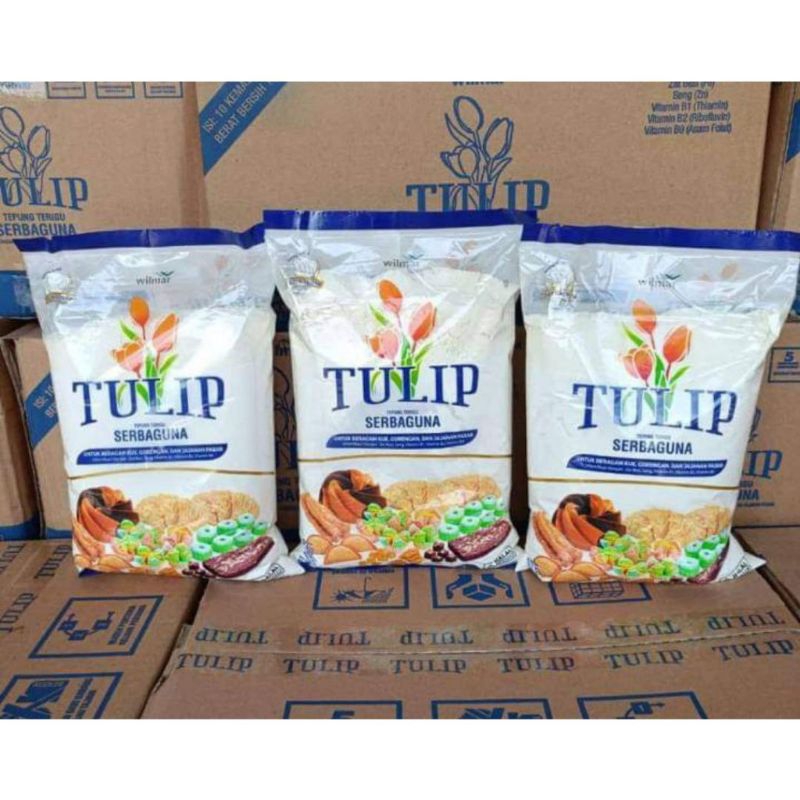 

Tepung terigu Tulip 1 kg