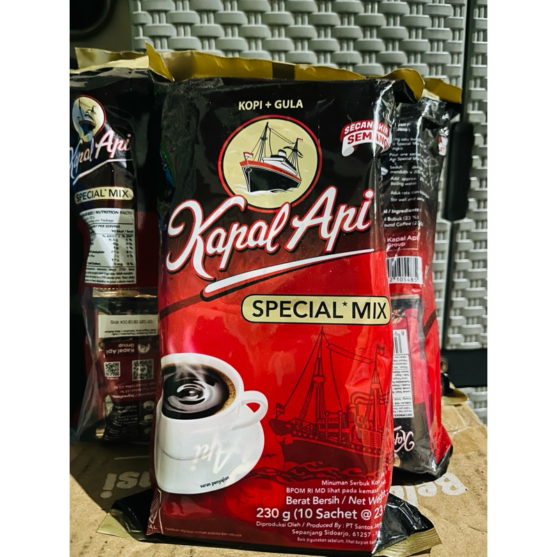 

Kopi Kapal Api Special Mix (23gr x 10 Sachet)