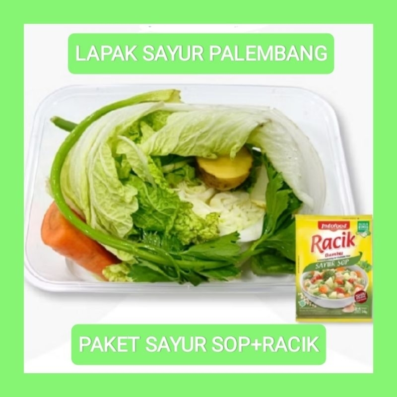 

PAKET SAYUR SOP + RACIK