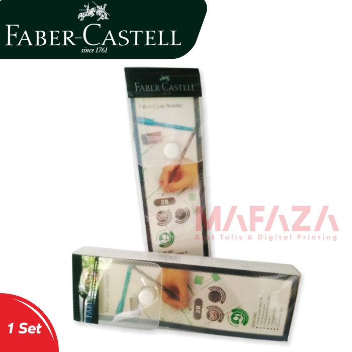 

[1 Set] Paket Ujian Faber Castell Standard atk